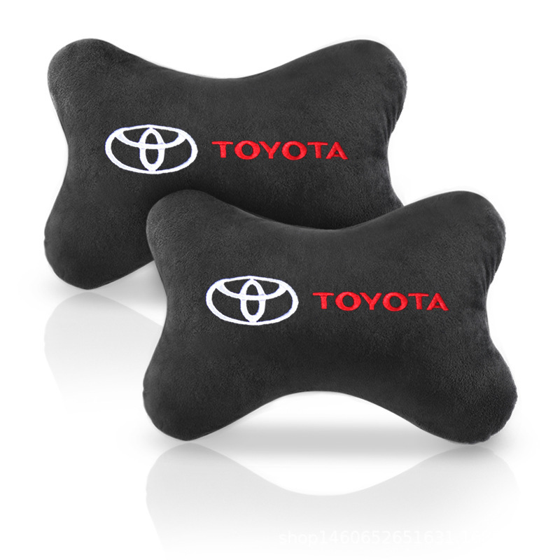Car headrest neck pillow car pillow waist support four seasons universal car headrest car supplies