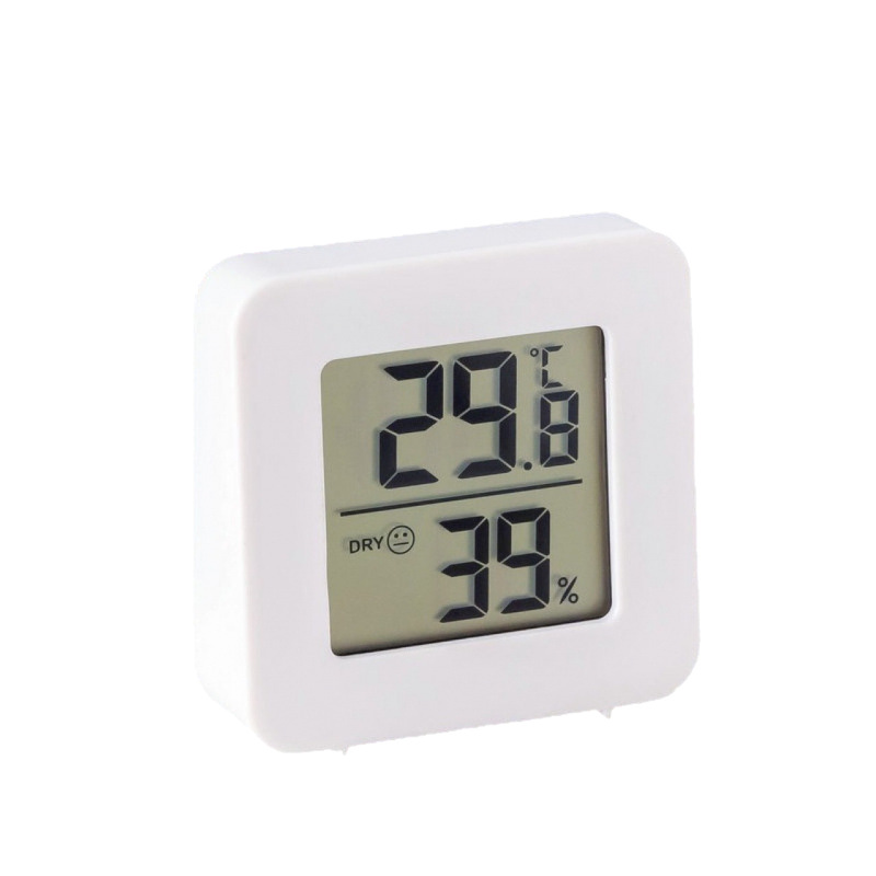 Hot Digital Indoor Hygrometer Household Precision Thermometer Mini Model Can Stand and Be Attached to the Wall