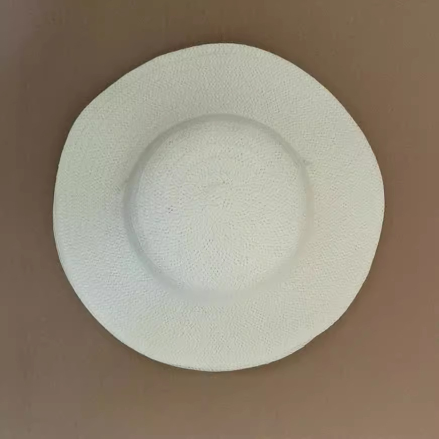 Factory straw hat DIY painting graffiti parent-child summer camp activities for children and adults spring outing diy straw hat wholesale