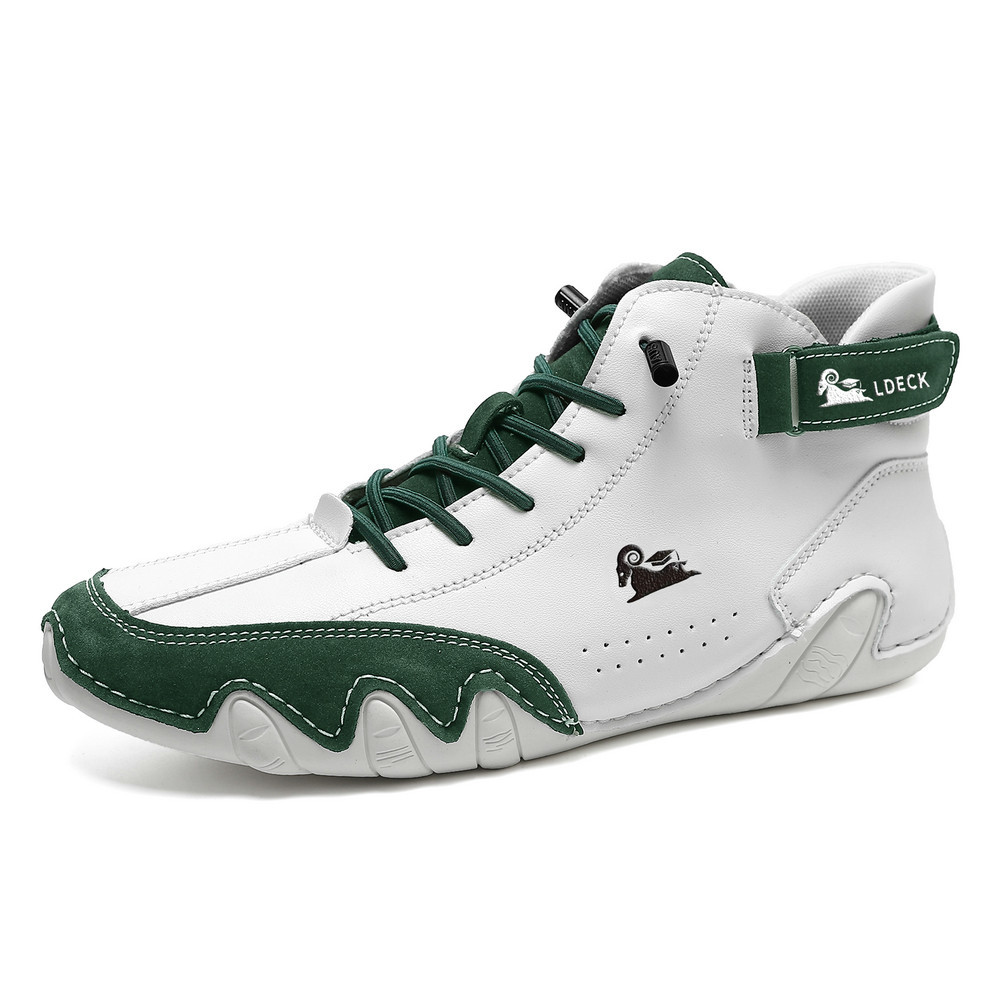 亚马逊马丁靴春夏跨境爆款高帮八爪鱼男鞋男士休闲短靴子