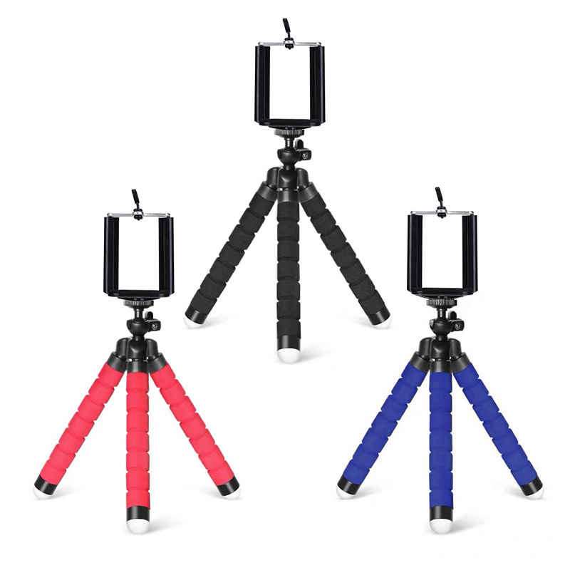 Octopus Mobile Phone Bracket Triangle Bracket Desktop Outdoor Photographing Multi-function Self-timer Artifact Portable Bracket