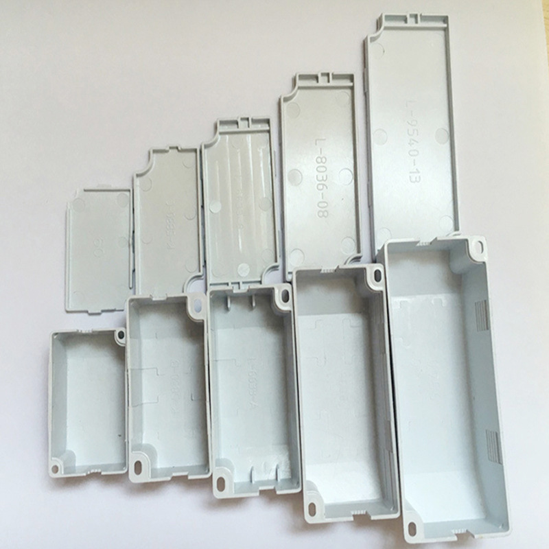 led drive power supply plastic shell glue screw-free wiring power supply box rainproof plastic drive shell