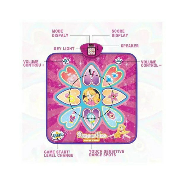 Amazon Cross-Border Popular Bluetooth Light Multi-Person Dance Mat Intelligent Early Education Parent-Child Interactive Board Game Original Factory Wholesale