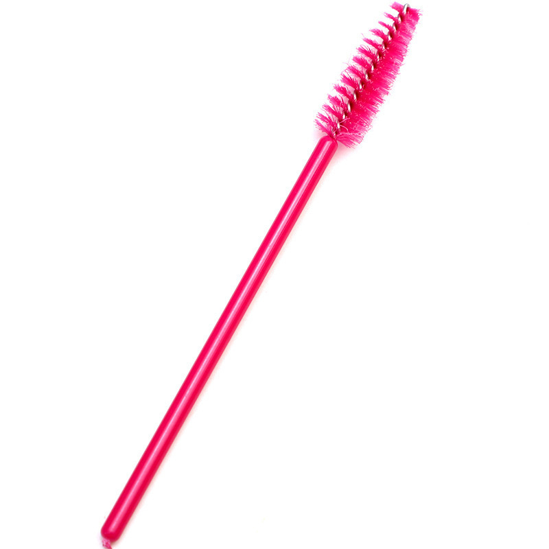 Cross-Border Eyelash Brush Multi-Color Portable Makeup Brush Eyebrow Brush Eyelash Comb Reusable Eyelash Grafting Tool Wholesale