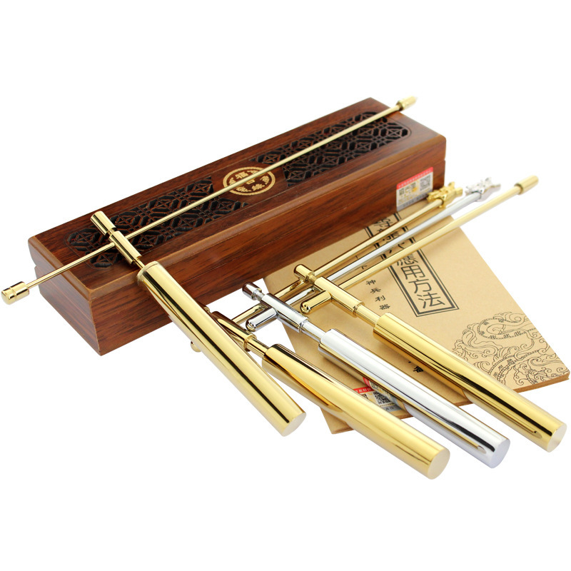 Чисто латунная линейка для поиска дракона, без коробки и книг, поддержка кастомизации