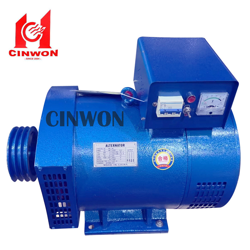 Медный генератор STC-10KW 12KW 15KW 20KW 24KW 30KW трехфазный синхронный генератор переменного тока