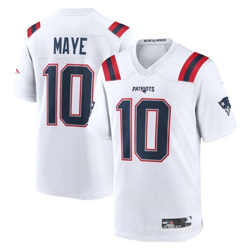 Nfl Football Uniform Embroidered Jersey Patriot Team Wholesale Patriot 12 #   Brady10 # Maye # 11