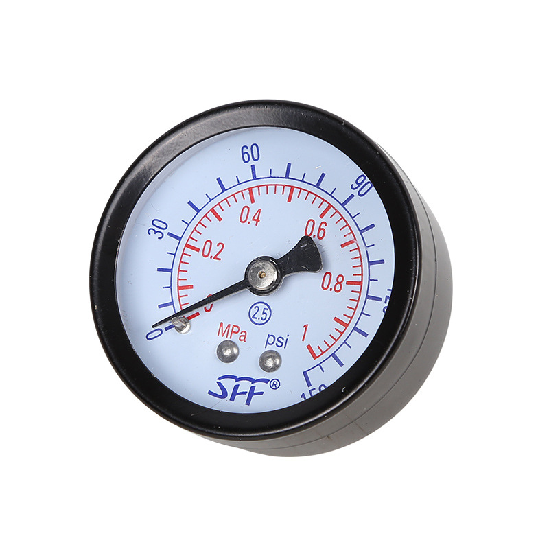 Y40 50 60 Axial Pressure Gauge Y40Z Air Compressor Water Pressure Air Pressure Hydraulic 40mm Sophie Sff Pressure Gauge