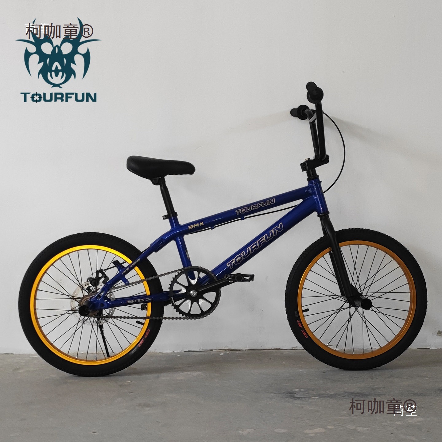 20inch Bmx Bmx Single Rear Disc Brake Trick Car Performance Car Fancy Street Car Aluminum Alloy Frame Temaxibao