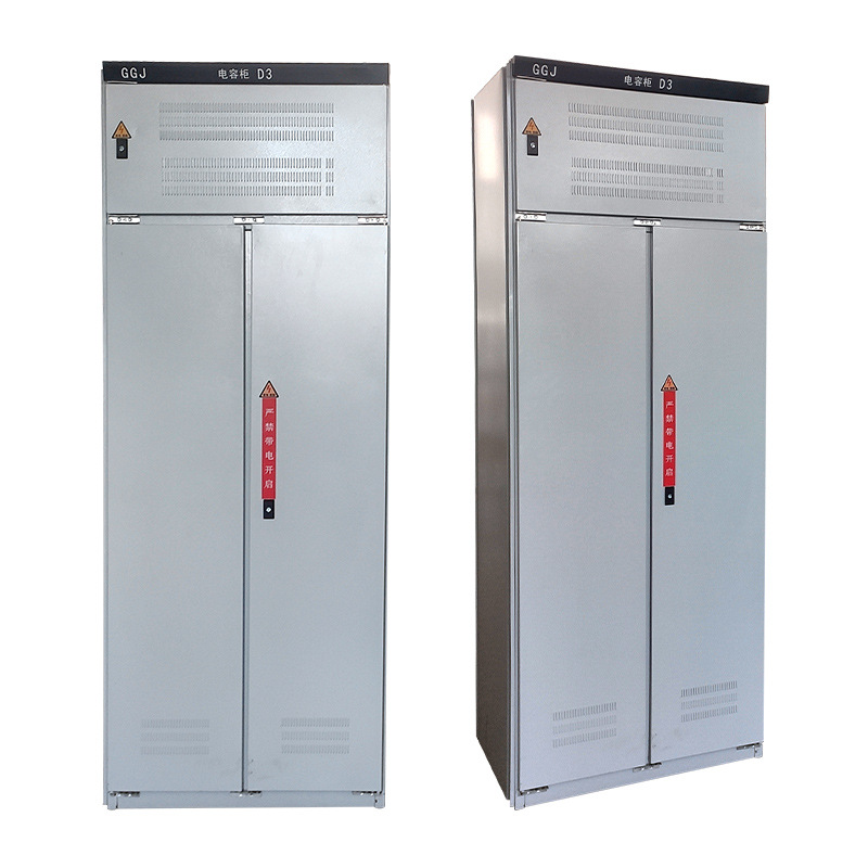 Factory Direct Sales Ggj Low Voltage Reactive Power Compensation Device Complete Set of Capacitor Cabinet Distribution Equipment Intelligent Reactive Power Compensation Cabinet
