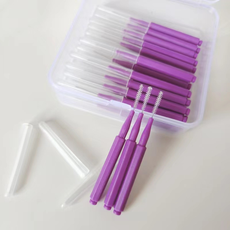 Source Manufacturer Interdental Brush I-Type Cleaning Orthodontic Care Interdental Brush Soft Bristles