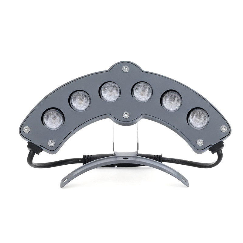 Led Outdoor Waterproof Ancient Building Pavilion Corrugated Light B&B Eaves Tile Light 24V Temple Archway Crescent Light