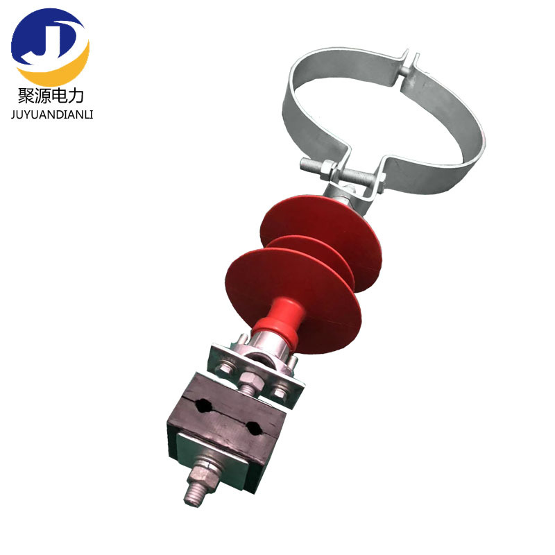 Insulated Hoop, Insulated down Conductor Clamp, Factory Direct Delivery, Pin-Type Insulator, Fixed Hardware for Substation Poles