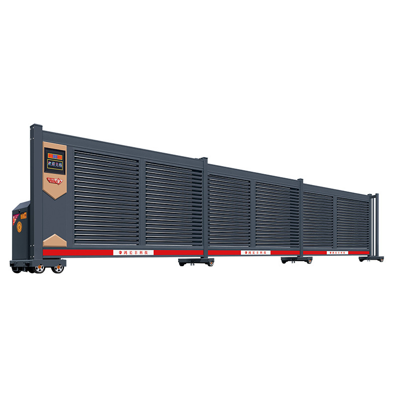 Customized Aluminum Alloy Electric Telescopic Door Intelligent Trackless Sliding Door Factory Unit School Telescopic Segmented Sliding Door