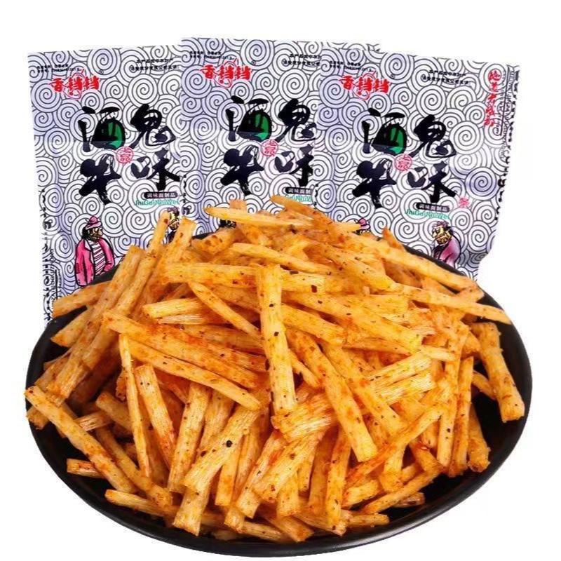 [Exclusively for Lightning Warehouse] Xiangdangdang Spicy Snack Strips with Alcohol-Infused Beef Flavor, Spicy Snack 18G/Bag