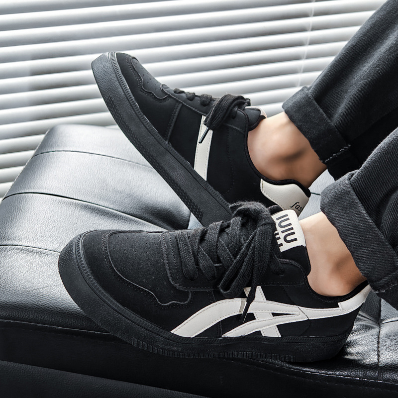 Vasibaen Ins Men's Shoes Trendy 2024 Autum New Versatile Original Design Canvas Shoes Casual Sneakers Trendy