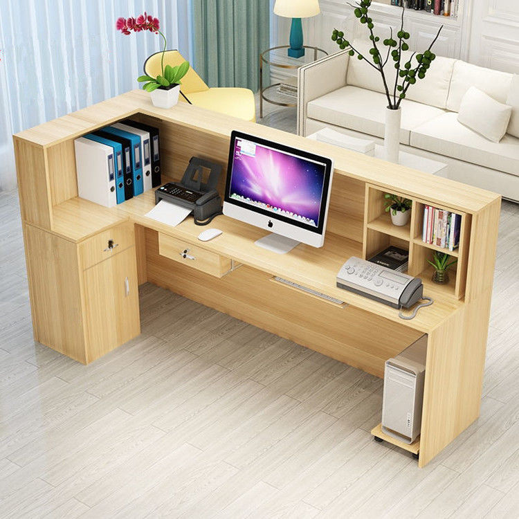 Front Desk Modern Corner Cashier Counter Bar Simple Welcome Desk Front Desk Reception Desk Company Office Front Desk Table