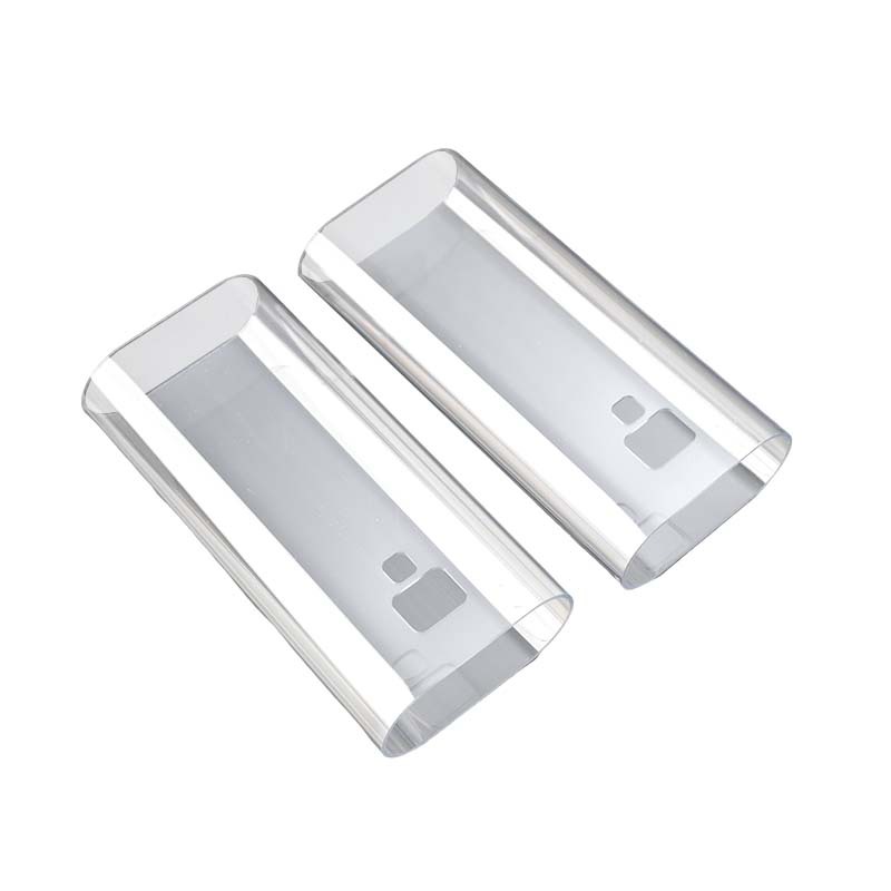 Highly Transparent Mecha Small Steel Cannon Battery Box Pc Shell Small Speaker Acrylic Long Strip Lighting Accessories Shell Cover
