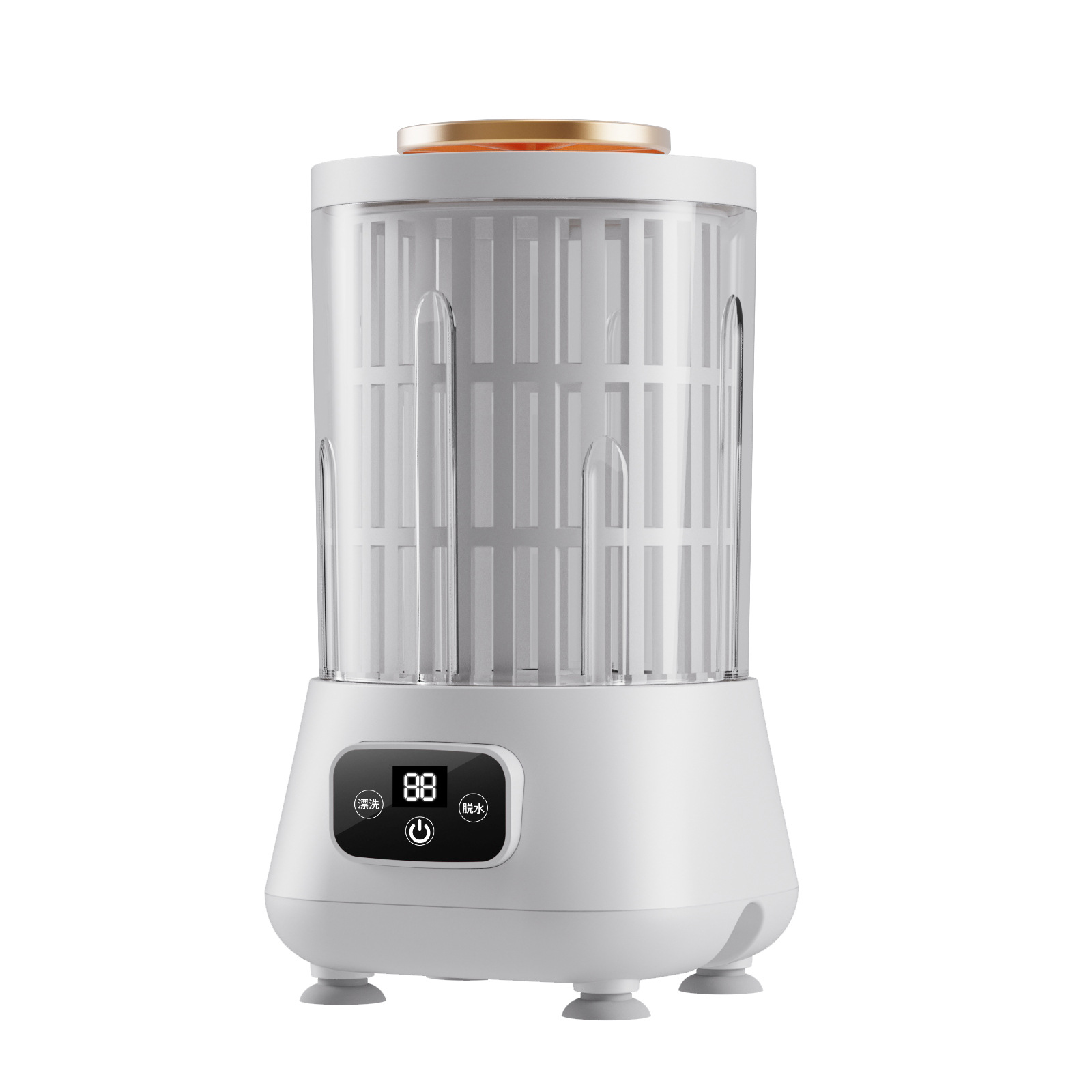 Cross-Border Wash-And-Dry Integrated Underwear Laundry Cup Mini Electric Washing Machine Home Dormitory Portable Mini Laundry Cup