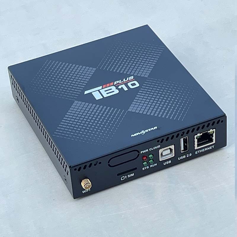 Nova Tb10 Plus Full-Color Display Player Box Indoor and Outdoor Digital Screen Advertising Screen Controller for Foreign Use