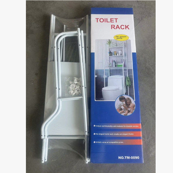 Toilet Rack Bathroom Bathroom Rack Floor-Standing Wall-Mounted Toilet Bath Toilet Washbasin Rack Washing Machine