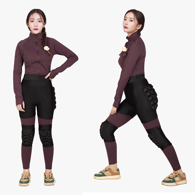 Professional Ski Protective Gear, Hip Protection, Wholesale Inner Wear, Knee Pads, Anti-Fall Butt Pads, Hip Protection Pants, Elbow Protection Equipment Set for Adults