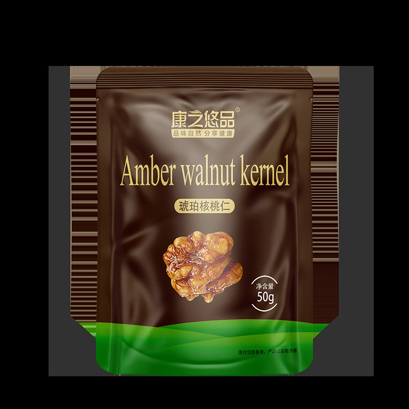 Grab Amber Walnut Kernels for Less Than Two Yuan Per Bag. 50g Bags. Multiple Choices. More Discounts. Must-Have Crispy Nut Snacks