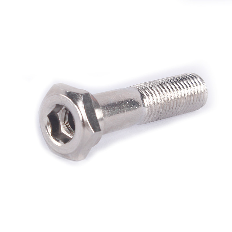 Earth slope car BMX inner oil pipe flower center front fork hanging center can be turned to the hollow flower center M10