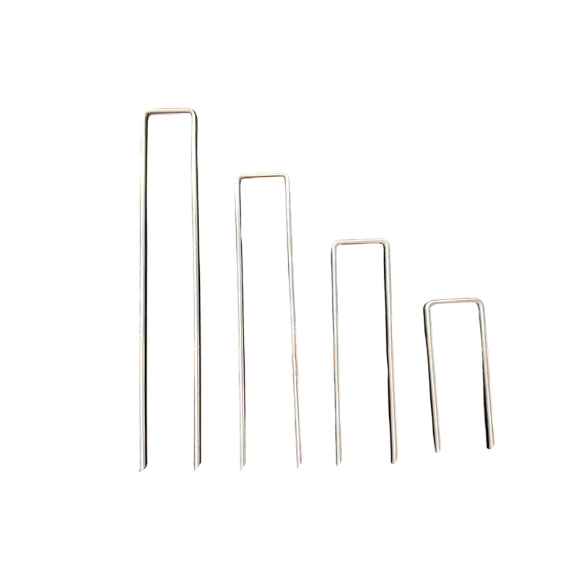 U-Shaped Ground Nails, Weed-Proof Cloth Ground Nails, Gardening Garden U-Shaped Nails, Engineering Nails, Lawn Nail Fixers, Garden Plastic Gaskets