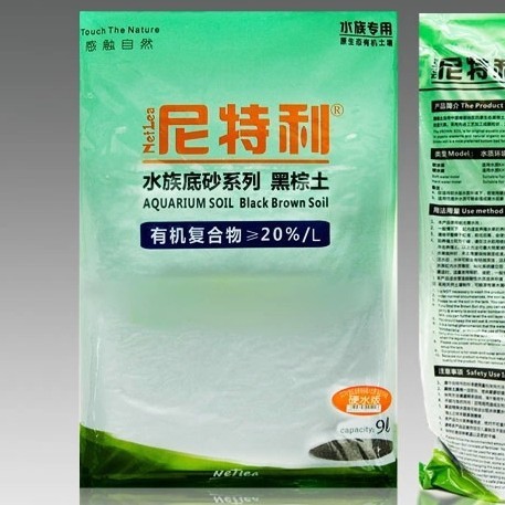 Специальный грунт для аквариумов с водорослями и питательным грунтом