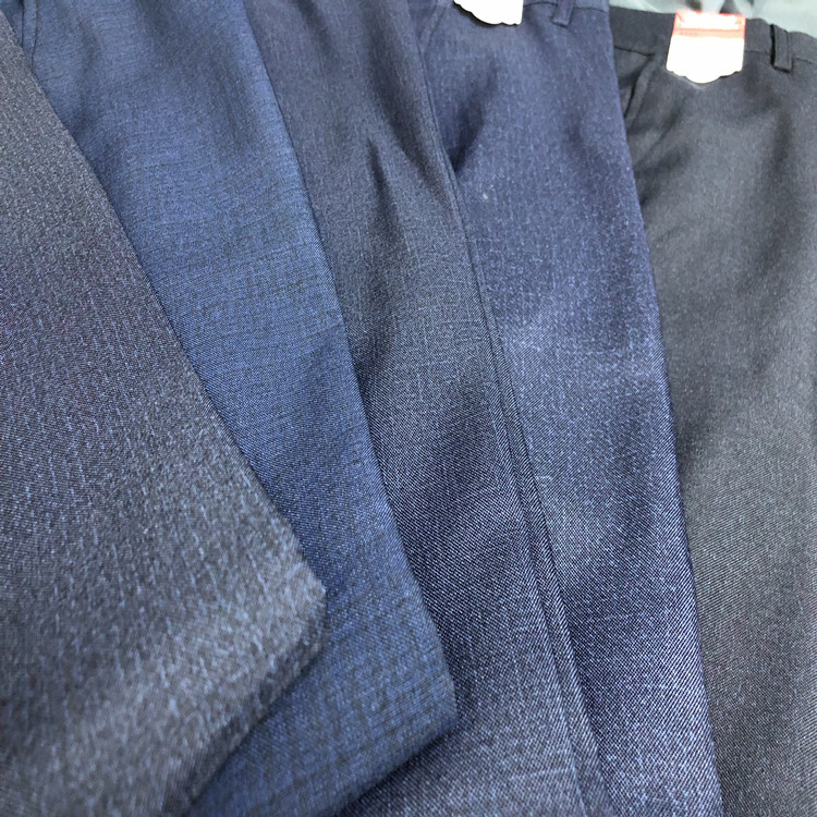 Middle-aged men's suit pants for the elderly wholesale no back bag 2 pockets medium thick