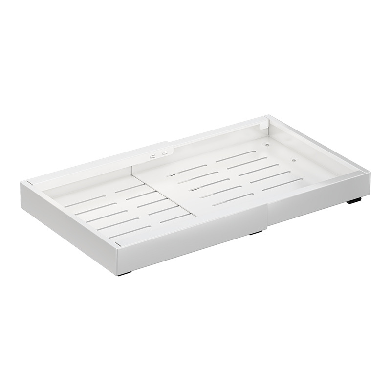 Retractable Cabinet Drawer Storage Rack Without Punching Holes for Pots and Dishes Pull-Out Basket Storage Basket under the Sink Pull-Out Basket