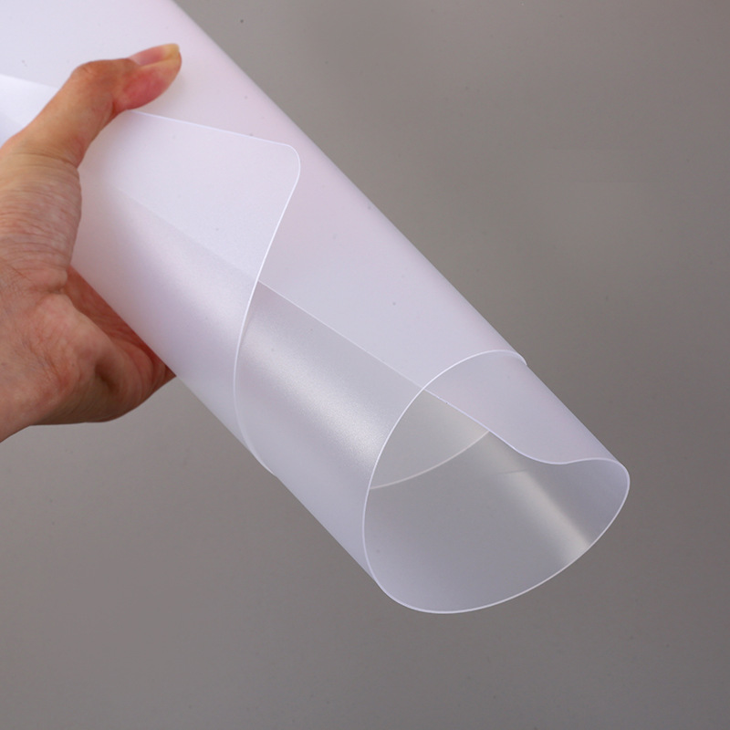 Writing Exam Pad Multi-Size White Thickeneded Pad Frosted Glossy Pp Material Cutting Pad in Stock