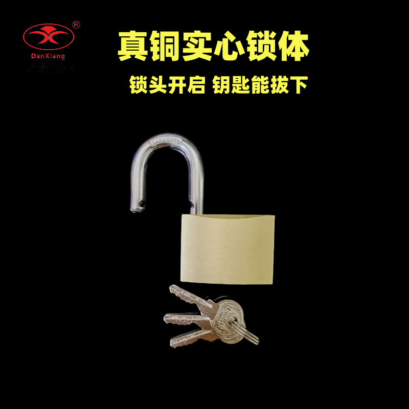 Copper lock manufacturers pure copper brass padlock box lock cabinet lock small lock lock lock power meter box lock small copper lock