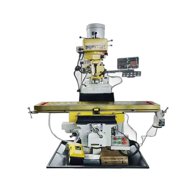 Auten Vertical 5Hw Digital Display Milling Machine, Dual-Purpose Vertical and Horizontal X6330/4H Turret Milling Machine, Automatic Tool Feeding