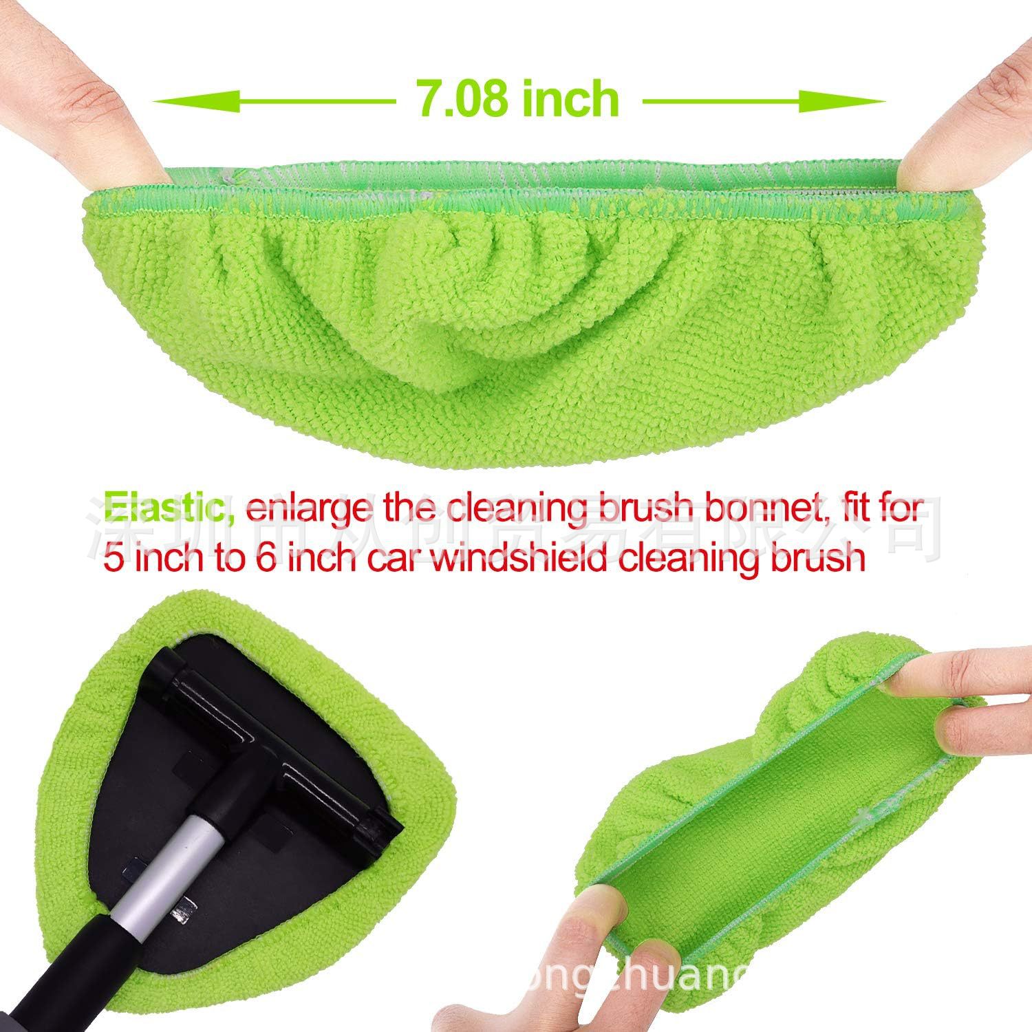 Glass defogging brush car windshield glass cleaning brush glass cleaning brush window brush fiber window scraping color purchase