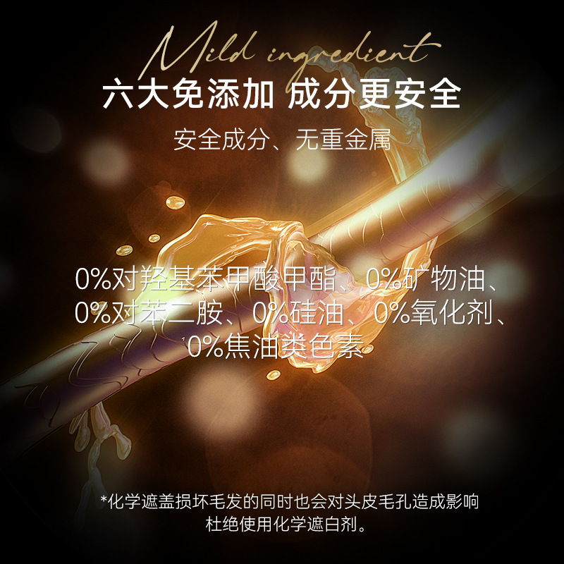 Mengliyue Hair Beauty Stick Disposable Natural Covering White Hair Root Dyeing Stick Black Hair Pen Stick Emergency Coloring Stick