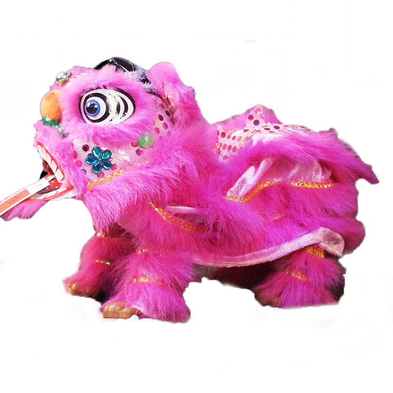 Chinese-style gifts for old foreign guests Chinese-style toys lifting line puppet lion dance lion lifting line lion