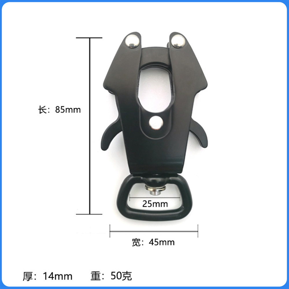 Selected Simple Frog Buckle, Medium and Large Dog Leash, Quick Opening and Closing Pulling, Anti-Breakaway Pet Leash Buckle