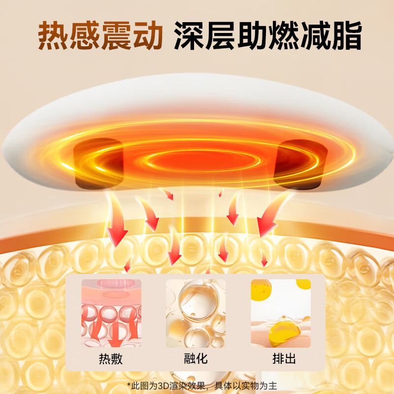 Aux Fat Removal Machine Massager for Weight Loss, Fast Belly Slimming Artifact Belt, Fat Burning and Shaping Massage