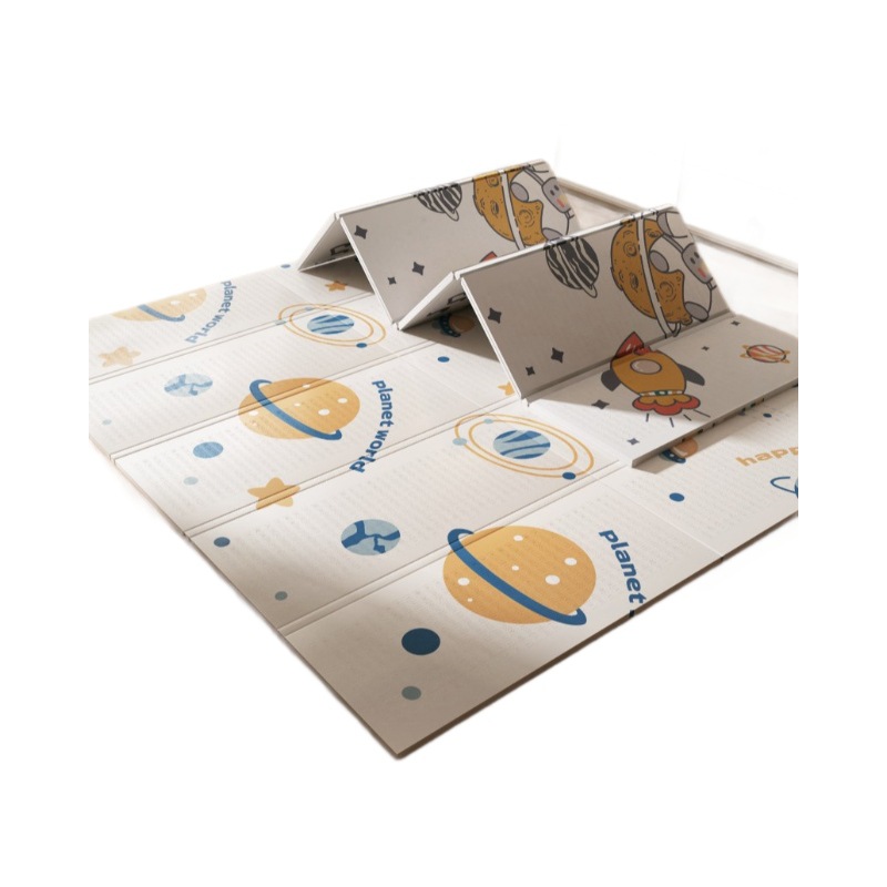Manufacturer Wholesale Xpe Crawling Mat Thickeneded Baby Double-Sided Printing Foldableable Foam Mat Baby Crawling Mat Home