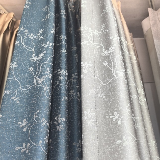 100% Full Blackout Curtains High Precision Coating Composite Curtain Fabric Wholesale Cross-Border Foreign Trade Project