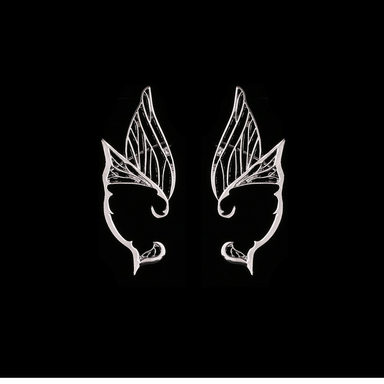 New Hot Sale Genie Wings Ear Clip Women's Niche Light Luxury High-end Ear Bone Clip Earrings without Ear Holes