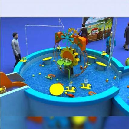 Manufacturers produce outdoor large-scale amusement equipment, water park, combination slide, glass fiber reinforced plastic slide, water village facilities