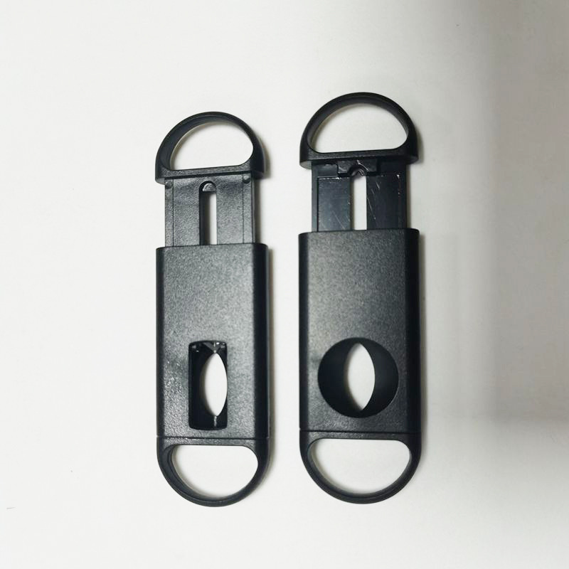 Wholesale Spot Cigar Tools, Plastic Cigar Scissors, Plastic Single-Open V-Shaped Cigarette Cutter, Cigar Smoking Accessories