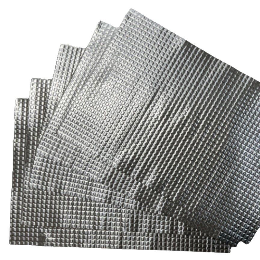 Car Soundproof Butyl Rubber Shock-Absorbing Panels Modified Noise Reduction Flame Retardant Waterproof Shock-Absorbing Damping Pad Cross-Border Foreign Trade Hot Product