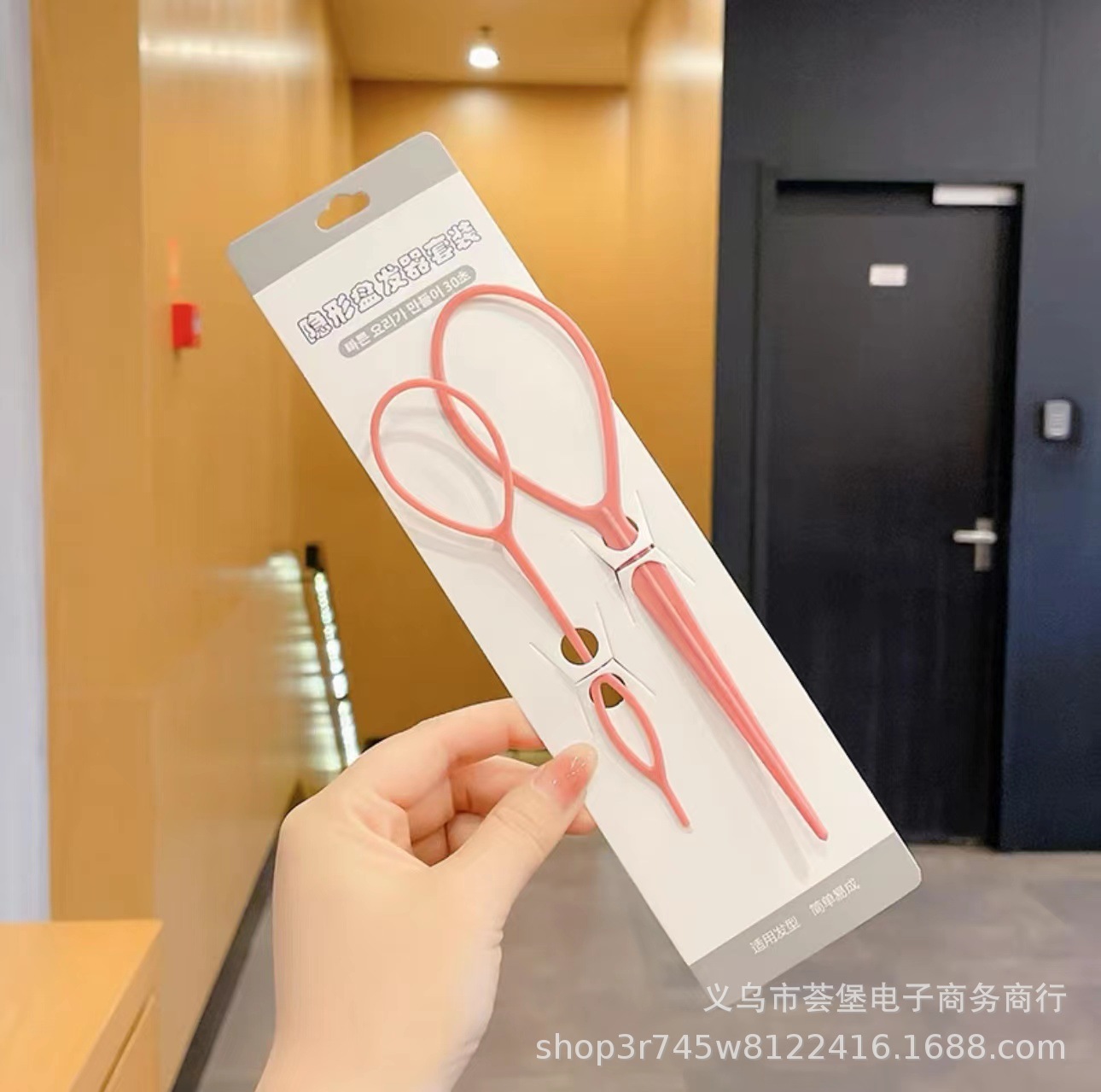 Hair puller hair stick hair puller shape hair braiding updo tool children hair puller hook hair curler wholesale