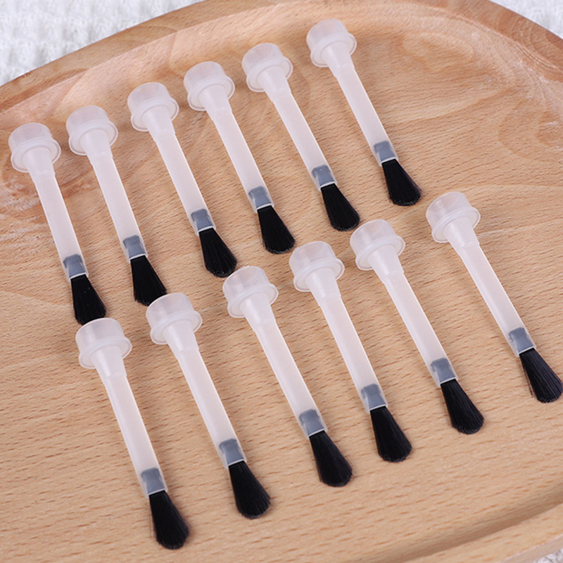 New nail brush pure handmade brush nail brush nail brush brush curved brown brush 15ml brush