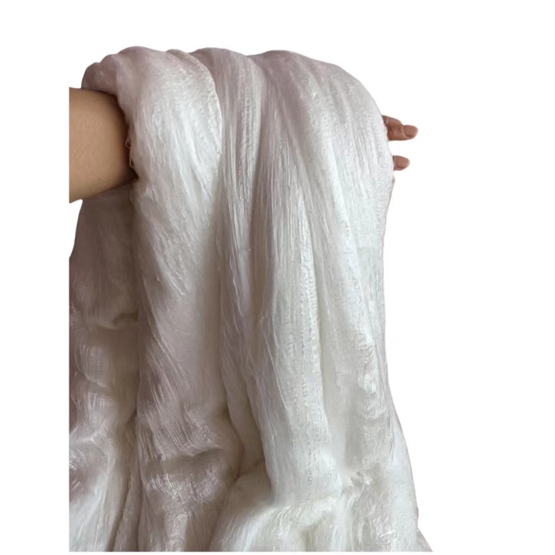Silk Quilt Mulberry Silkworm Double Palace Skim Silk Free Renovation Mulberry Silk Filament Raw Material Wholesale 0.5kg Direct Supply