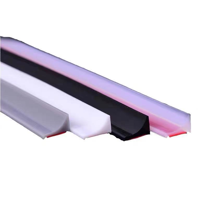 Right Angle Kitchen Countertop Water Barrier Toilet Bathroom Kitchen and Sanitary Desktop Washbasin Vegetable Sink Self-adhesive Waterproof Strip